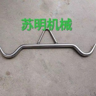 屠宰场设备杀猪双轨牛羊设备配件不锈钢流水线 线轨道扁担叉担挖