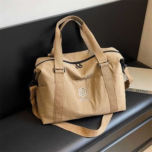 短途旅行包女轻便瑜伽健身包小女士出行便携手提出差旅游行李包