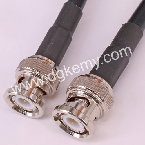 BNC直公转BNC直公头BNC-JJ-LL240射频连接器LMR240低损耗组件跳线