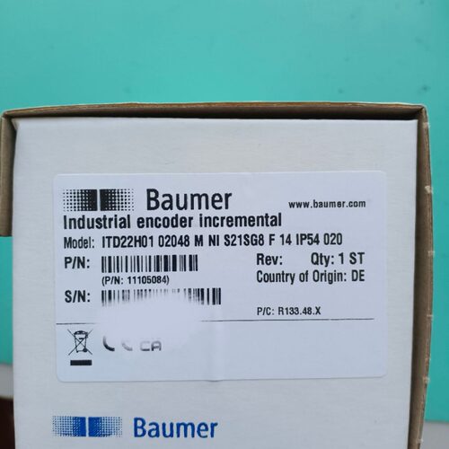 Baumer Thalheim编码器ITD21H01 2048 M NI S21SG8 F 14 11105084