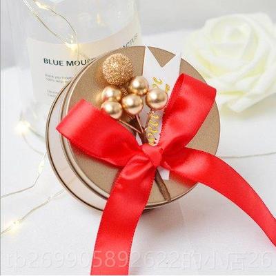 正品结婚礼喜糖马盒子口铁盒个性糖果盒包装盒礼圆形金色伴手 品
