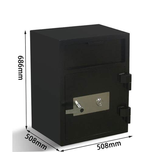 保险箱前台财务超市商场投币保险柜钱箱收银