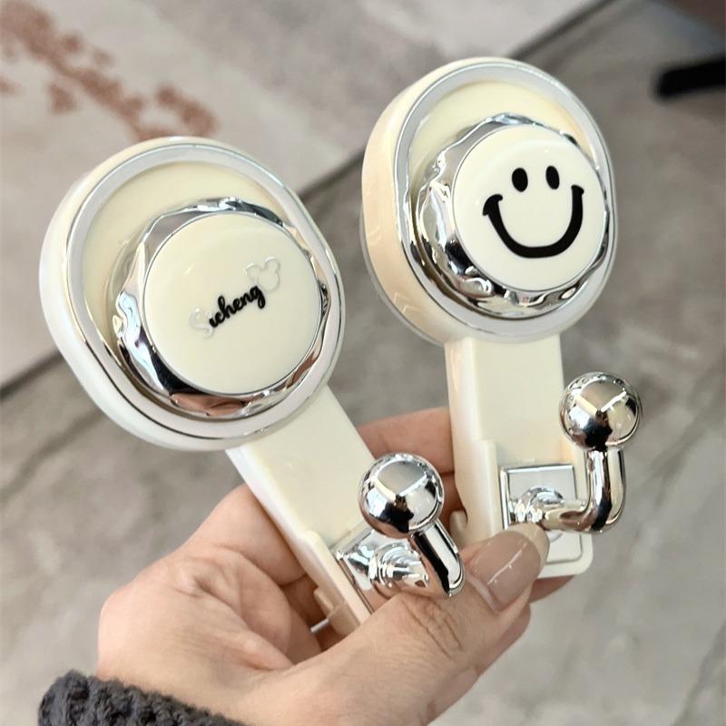 强力吸盘挂钩免打孔浴室门后无痕真空粘胶贴墙卫生间毛巾挂衣粘钩