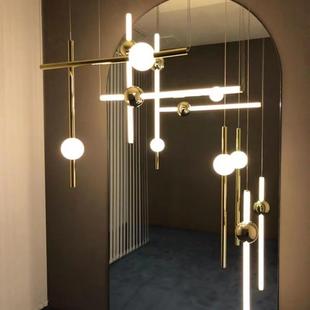 后现代风格 北欧客厅灯吧台样板房橱窗设计师灯具 餐厅吊灯创意个性