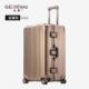 高档大容寸量全铝镁合金拉杆箱323超0行李箱子大旅号行箱男女金属