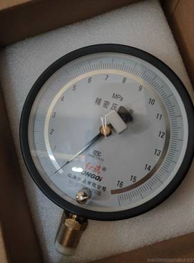 高档厂家直销红旗仪表精密压力表.4级B1050B-测漏瓦斯专用表代Y计