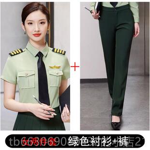 新款大红色乐队鼓舞团演出服短袖衬女军衣鼓洋服装表儋州乐队鼓队