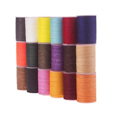 diy缝纫皮革皮具蜡线 0.8mm 手缝圆蜡线 涤纶皮具法线