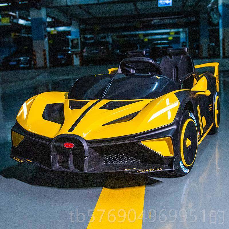 新款超大双座童电动四轮车玩具汽车网可坐人儿宝宝遥控红男孩跑车