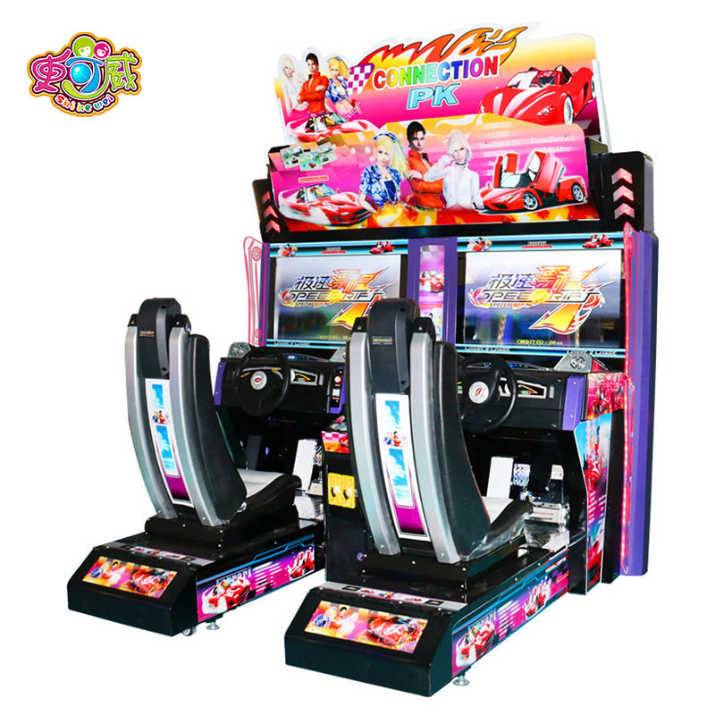 电玩城赛车机双人连线环游赛车游戏机大型模拟儿童成人娱乐设备