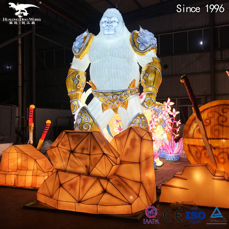 城市亮化 景区商场夜游美陈彩灯 花灯制作自贡源头厂家 仿真模型