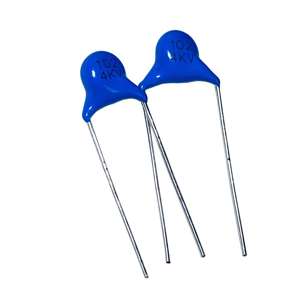 C8高压瓷片电容器4KV222M2.CT81-4KV2N220PFP1=7.50/T10陶瓷瓷介