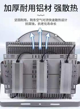 E亚明LD塔吊灯1000W筑之星防水防照雷工地建广场明大33280功率探