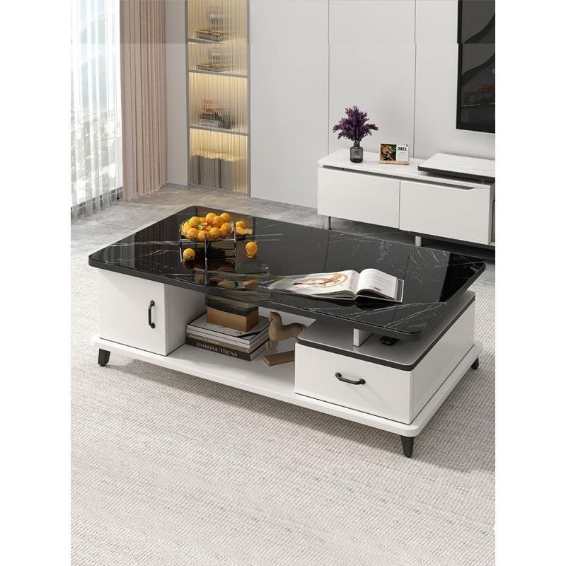 JZ钢公依冰人?茶几客厅家用轻简约现代小户型办室茶台欧式化玻璃