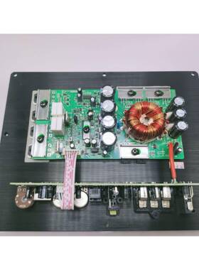 有源低音炮功放板12500D寸率10寸车载音功2放板大功1V发烧低级功
