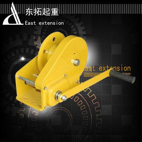 自锁式手515绞盘动手卷绞扬机提升机手动车手动牵引机牵引装置吊