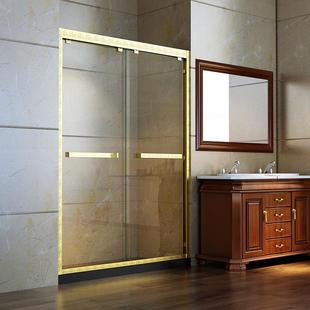 出口阿富一字型无工框汗合页平开门酒店程家装淋简475约浴房屏风