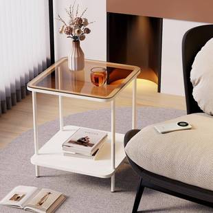 轻奢边几简985易沙发几侧边几柜办公茶客厅桌子小夹缝角床头桌感