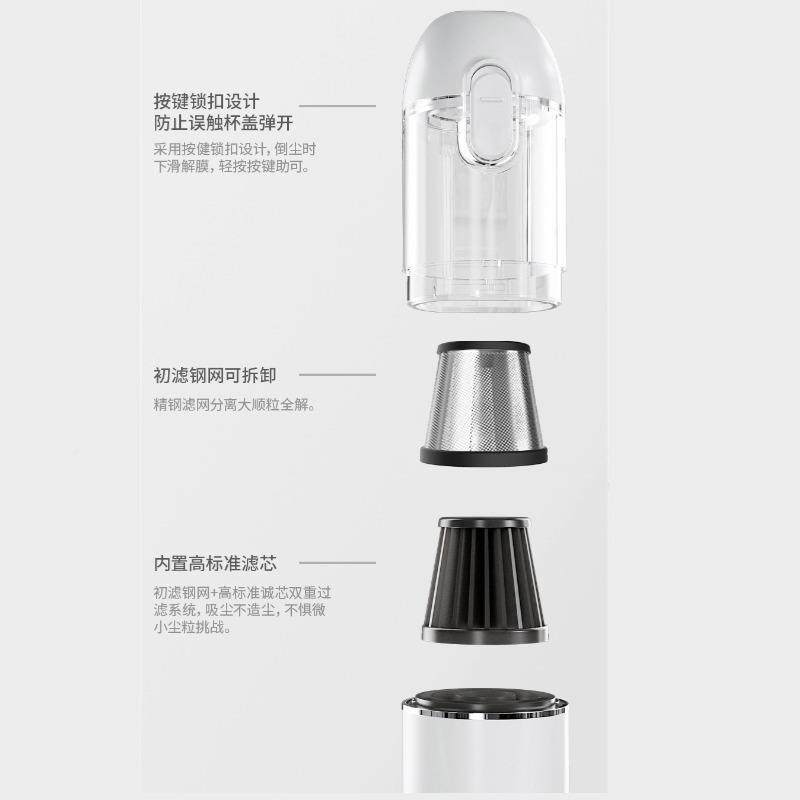 款随手吸载手持车吸尘器型家用大新吸力无刷电机随身152吸小尘器