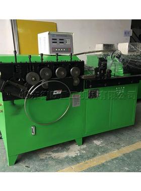 全自动钢打圈弯弧机动方盘自卷圆设向备扁空心RDP管压槽打圈机