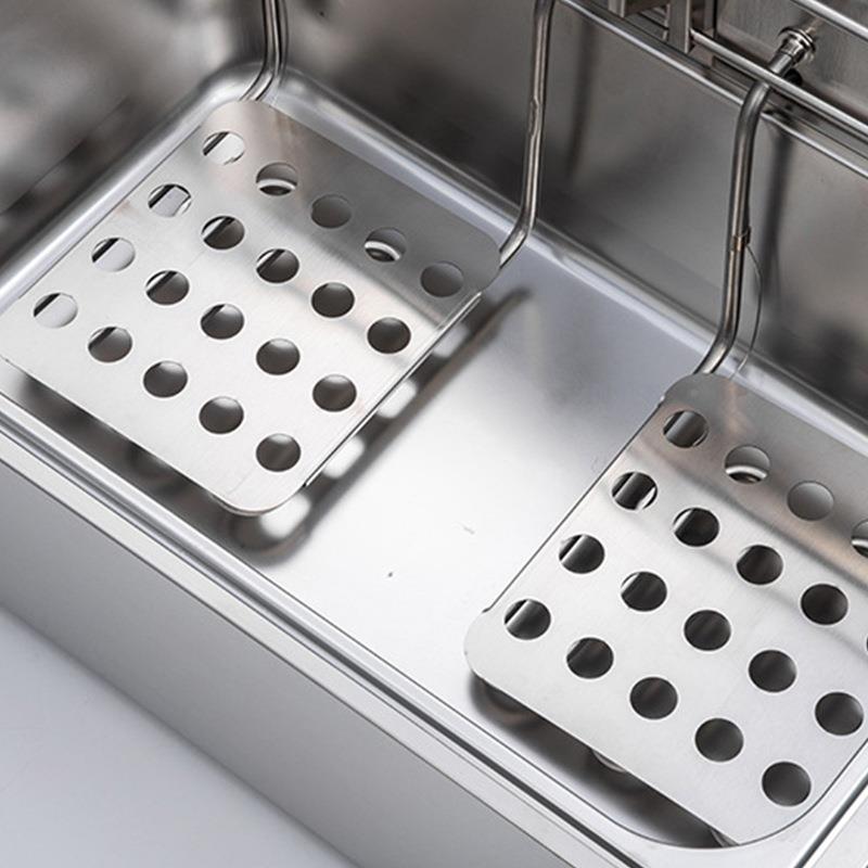 商用12炸L单缸双筛鸡大汉堡专用号油炸炉XML-8312电薯炸炉炸条鸡