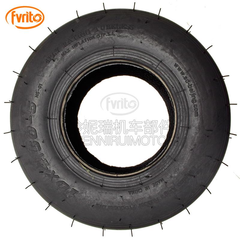 卡丁车gocart15寸轮TR054-10胎5前0x4.0-5滑胎漂移车光头空外真胎