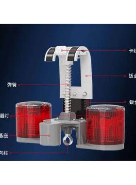 高压语线太闪阳能警示灯户外高压路FNY夜间红色闪光爆防碰撞音线
