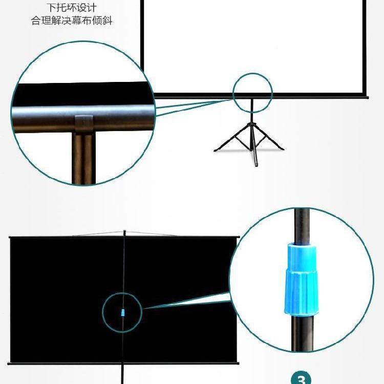 简易支架幕布:960寸100寸20寸43/16:可移动支架幕1569布高清支架