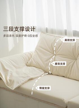 卡轻尔加飘窗沙发奢飘窗垫F9688STT窗台垫网红阳台垫定做抹茶绿绢