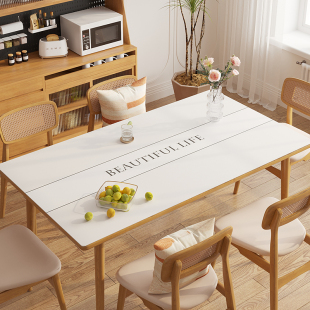 无味PU餐桌垫环保皮革防水防油免洗可裁剪轻奢高档家用茶几垫桌布