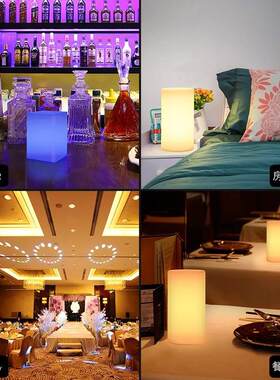 桌灯酒吧氛围台灯吧台奶茶店美式饭店led创意清吧北欧简约小夜灯