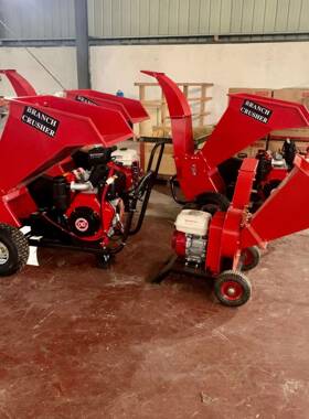 果剪枝碎ILJ园枝机移动式小型碎枝机式15力立枝马条粉碎机