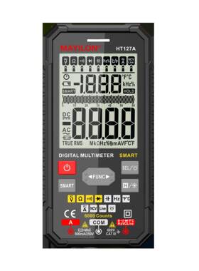 麦仪龙款智能数字表HT127A/HT127万XMFB数显精用新准精准测量