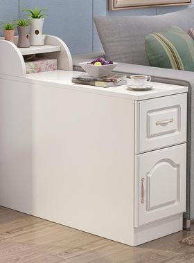 轻奢边2几小茶几实木角几5c30厘米59104欧式沙发边柜扶m手柜带抽