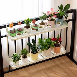 铁窗台多肉窗栏YDJ杆花架盆置物艺架阳悬挂绿植花台托架子外窗户