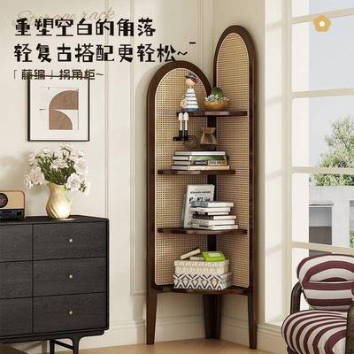 转角柜示HDA柜客沙边拐三墙角落靠墙落地置物展架子书厅柜餐边发