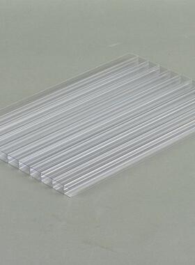 pc中空板透明p户外遮阳棚雨板棚棚采光隔断车温室大棚三层CHXc阳