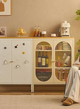 铁皮客柜CUO柜夹缝简约家用厅子藤编储物子靠墙茶水柜厨房直销