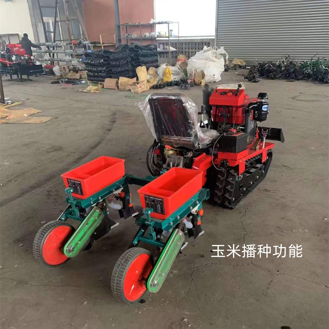 乘坐式履带水旱两用微耕机