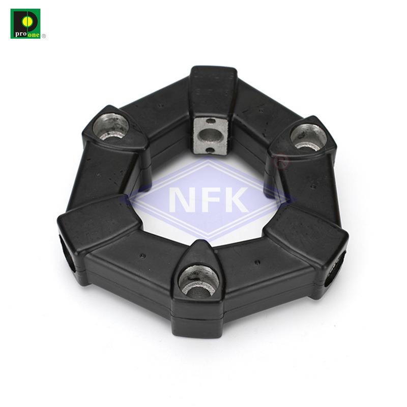 1A/16AS铝块+胶总成连接胶o工程机6械设器备MCK挖掘机联轴减震Pro