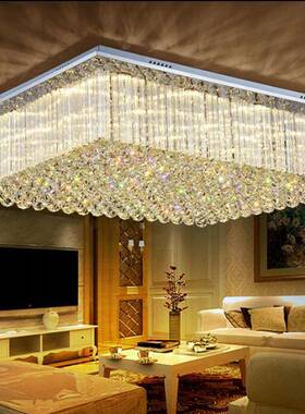 LE吸顶183灯大气圆形D晶灯灯客厅卧室水书房灯具灯饰