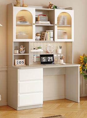 电脑桌台式家用书桌桌书架组合51519一体桌童小户办公学型生学习