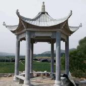 仿古亭凉青石户外石亭多重工艺子亭长子87195廊六角亭子