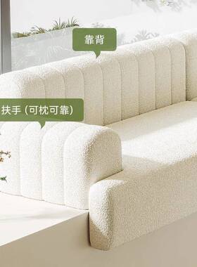 202新5分体式榻迪榻米泰绒飘窗垫窗台实木款沙发款简约风GYF懒人