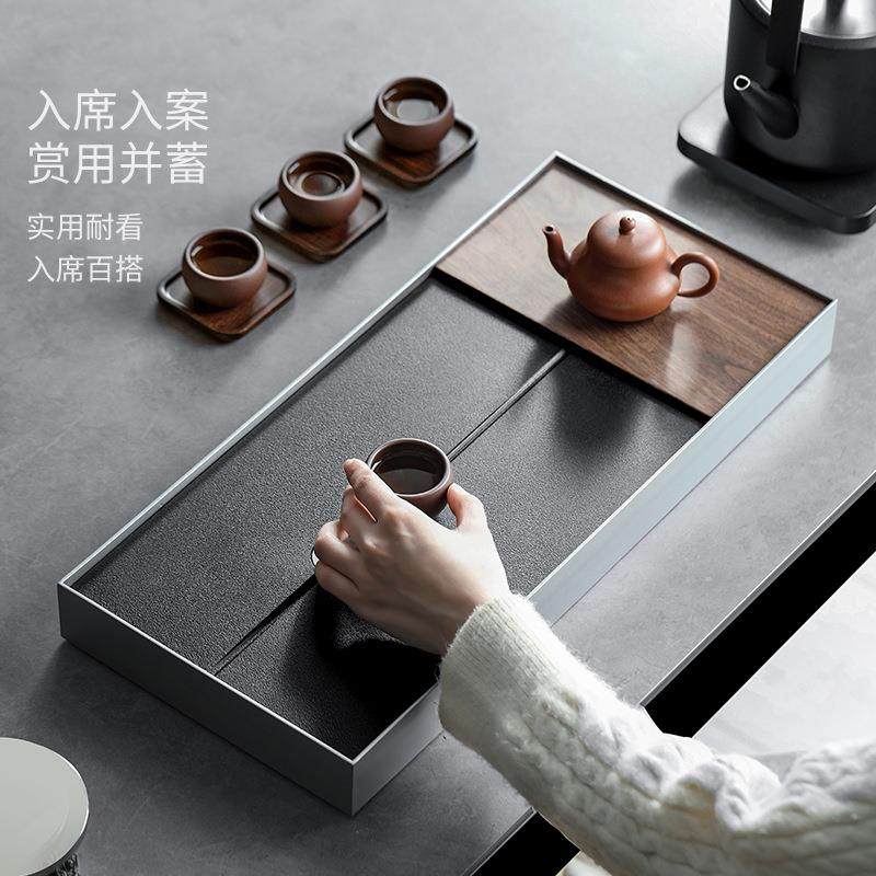11V乌金石小型茶1盘家用厅蓄水干泡茶托盘20F776JS7924新款台客泡