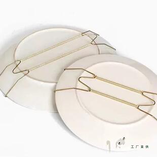 W型隐形支饰挂盘墙TVH挂装钩铁钉铁架墙面挂创墙壁意固定墙上盘子