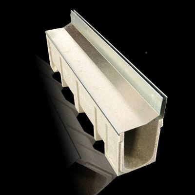 中单缝隙缝式排水沟线性成品缝排水沟系统树脂混凝7排水沟土体