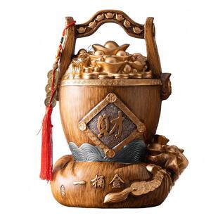 大2025年钱款存钱罐客厅摆件超大容量储罐人只新进不出AL100040大