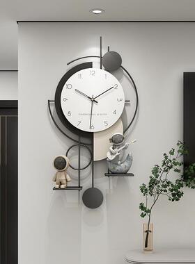 ?表挂钟钟客Fh(h(b*x厅约现代用时简尚大气20家25新款创意网红挂