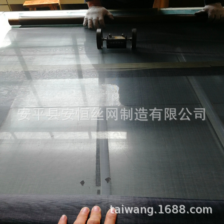 过滤精度100um镍网 斜纹150目镍丝网 0.12mm厚编织镍网 15um镍丝